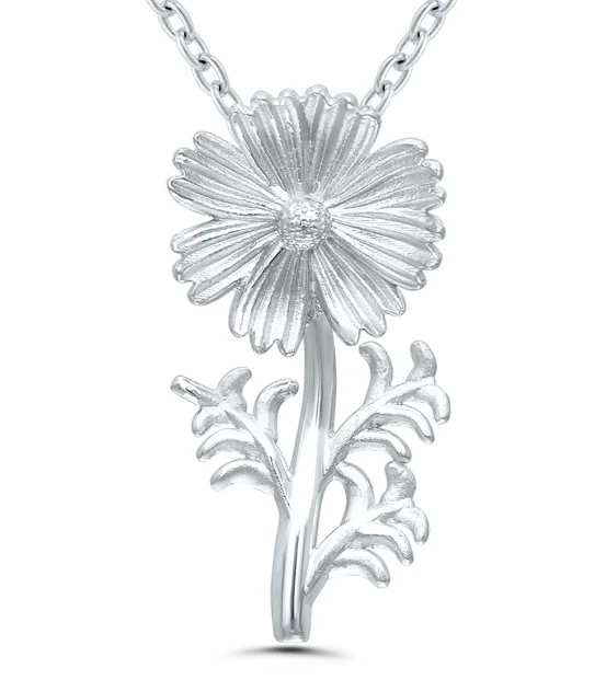 Exclusive Jewelry Sale – Limited-Time Discounts Bremer Jewelry 925 White Sterling Silver October Birth Flower "Cosmos" Necklace Exclusive Jewelry Sale – Limited-Time Discounts Bremer Jewelry 925 White Sterling Silver October Birth Flower "Cosmos" Necklace