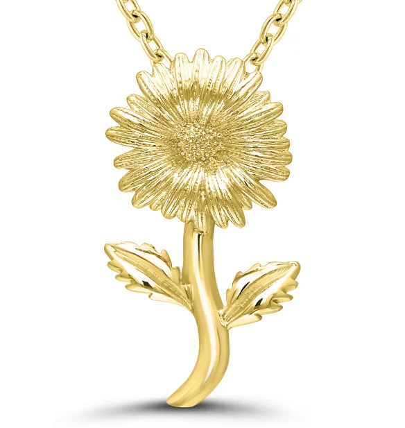 Shop Trending Jewelry With Exclusive Savings Bremer Jewelry 925 Yellow Sterling Silver/Gold Plated April Birth Flower "Daisy" Necklace Shop Trending Jewelry With Exclusive Savings Bremer Jewelry 925 Yellow Sterling Silver/Gold Plated April Birth Flower "Daisy" Necklace
