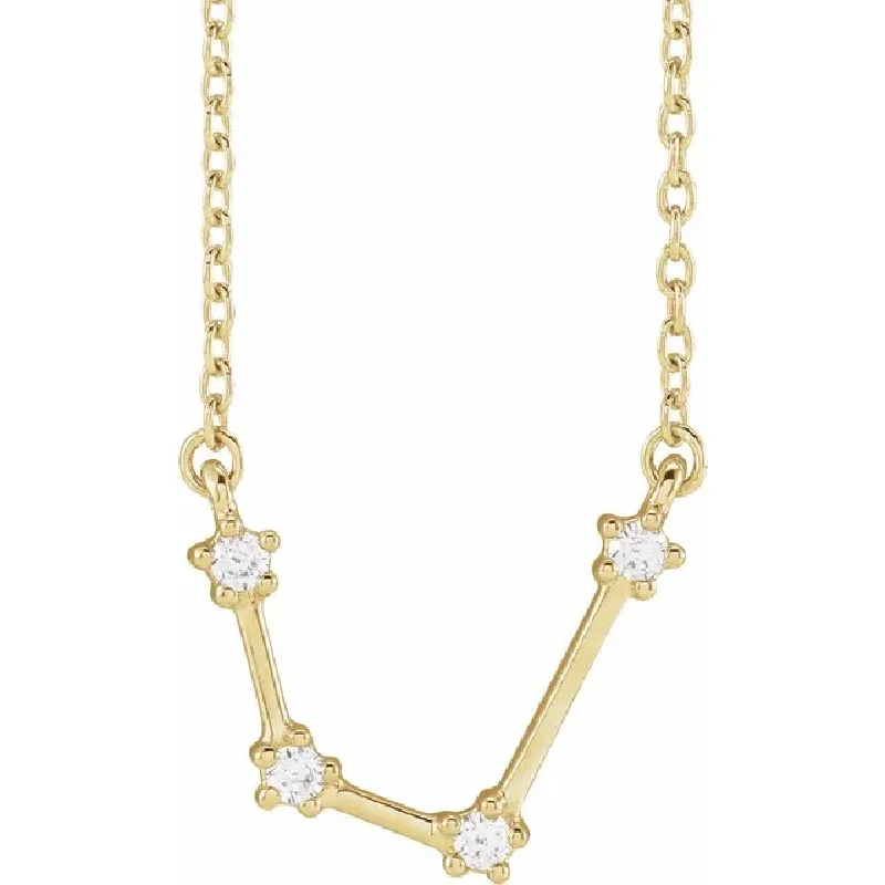 Customized Silver Jewelry For Unique Style My Brightest Star 14K Yellow Gold Aquarius Zodiac Diamond Pendant with a 14K Yellow Gold Cable Link Necklace (0.10ctw) Customized Silver Jewelry For Unique Style My Brightest Star 14K Yellow Gold Aquarius Zodiac Diamond Pendant with a 14K Yellow Gold Cable Link Necklace (0.10ctw)