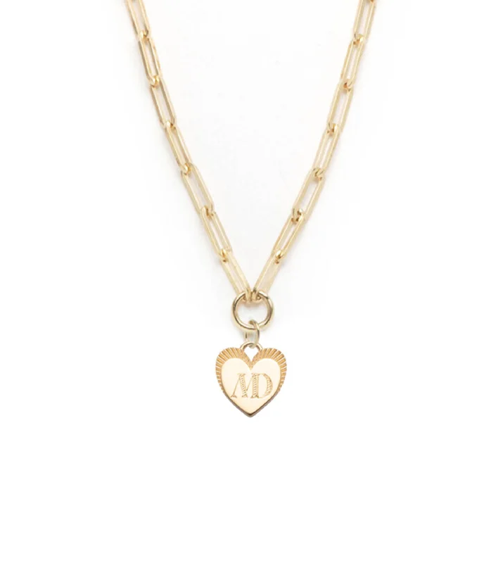 Premium Jewelry At Special Low Prices For A Limited Time Engravable Heart : Classic Fob Clip Necklace Premium Jewelry At Special Low Prices For A Limited Time Engravable Heart : Classic Fob Clip Necklace