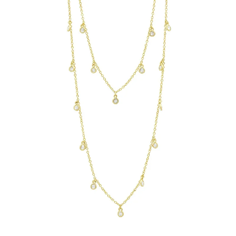 Last Chance To Grab Your Favorite Jewelry At A Discount Freida Rothman Signature Bezel Droplet Strand Necklace Last Chance To Grab Your Favorite Jewelry At A Discount Freida Rothman Signature Bezel Droplet Strand Necklace