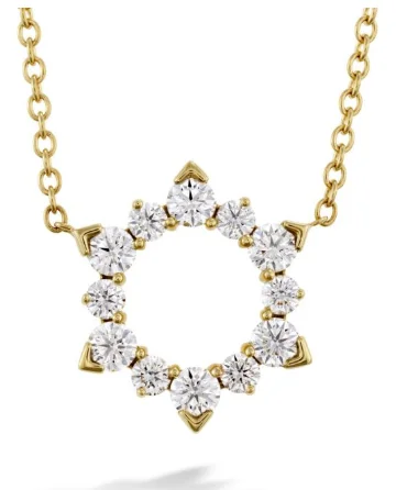 Affordable Glamour – Premium Jewelry At Special Prices Hearts On Fire 18K Yellow Gold Aerial Eclipse Large Round Shape Diamond Circle Pendant (1.73ctw) Affordable Glamour – Premium Jewelry At Special Prices Hearts On Fire 18K Yellow Gold Aerial Eclipse Large Round Shape Diamond Circle Pendant (1.73ctw)