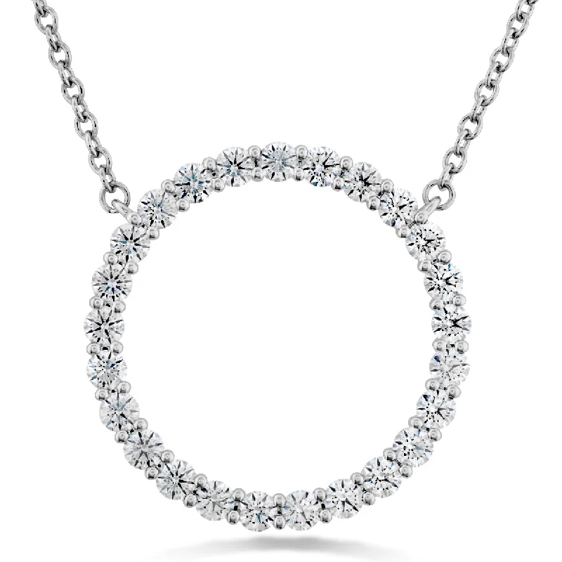 Jewelry Clearance Event – Stock Up Before It's Over Hearts On Fire Signature Circle 18K White Gold Round Shape Diamond Circle Pendant Large (0.65ctw) Jewelry Clearance Event – Stock Up Before It's Over Hearts On Fire Signature Circle 18K White Gold Round Shape Diamond Circle Pendant Large (0.65ctw)