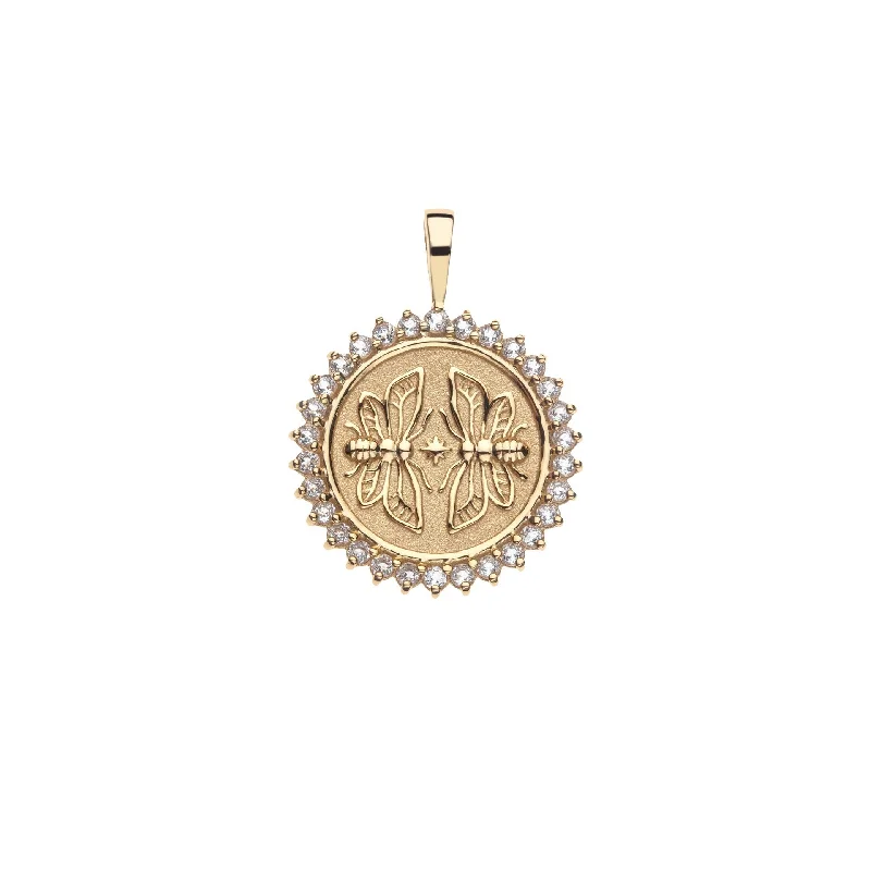 Buy More, Save More On Stunning Jewelry Designs Jane Win SISTERS Forever Petite Embellished Coin Pendant Necklace Buy More, Save More On Stunning Jewelry Designs Jane Win SISTERS Forever Petite Embellished Coin Pendant Necklace