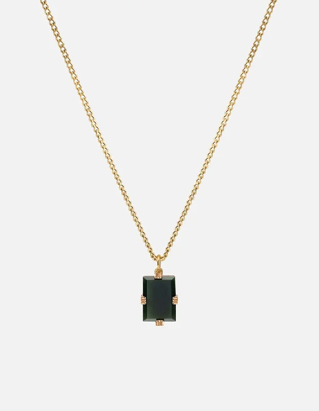 Exclusive Gemstone Jewelry At Special Prices Lennox Agate Necklace, Gold Vermeil