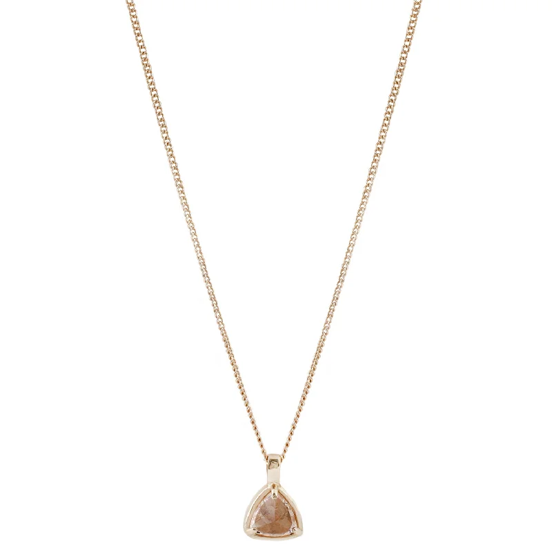 Shop Stylish Jewelry Now And Save Big Gold Morganite Trillion Necklace