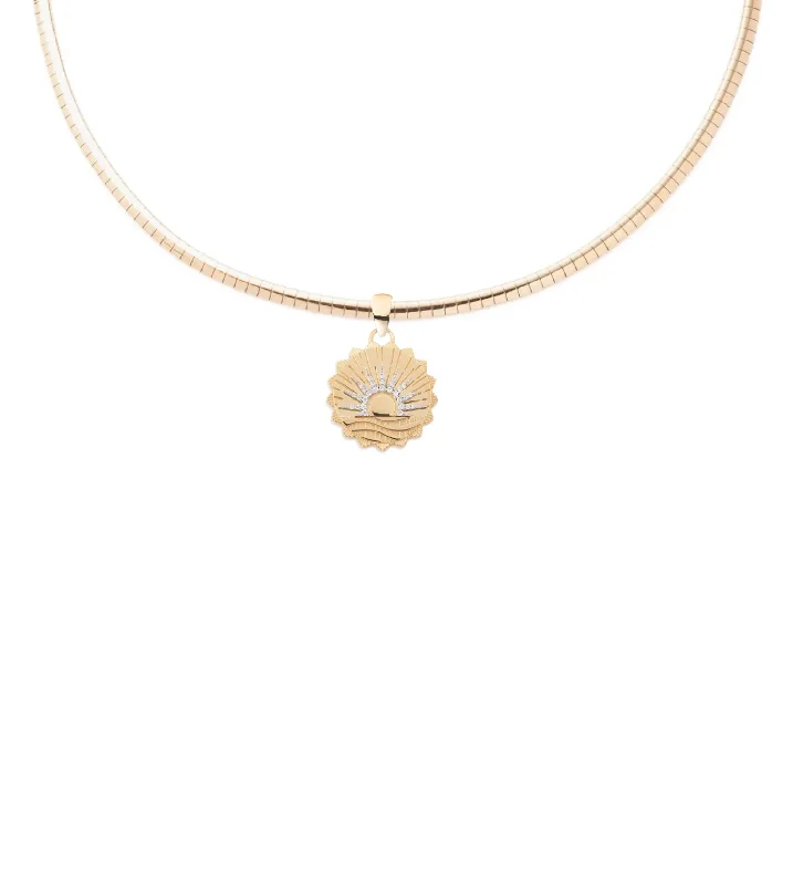 Exclusive Gemstone Jewelry At Special Prices New Beginnings - Internal Compass : Small Sleek Collar Necklace Exclusive Gemstone Jewelry At Special Prices New Beginnings - Internal Compass : Small Sleek Collar Necklace