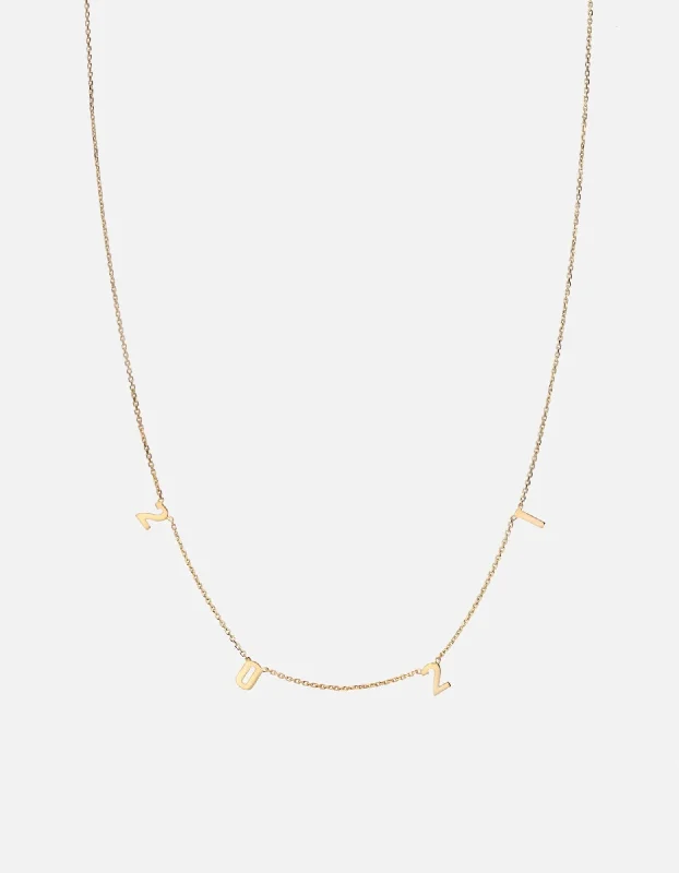 Chic And Stylish Jewelry At Exclusive Prices Numerus Necklace, 14k Gold
