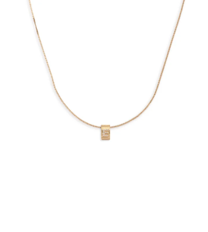 Discounted Jewelry For A Glamorous Look Pave Diamond Initial Heart Beat : Fine Diamond Cut Curb Chain Necklace Discounted Jewelry For A Glamorous Look Pave Diamond Initial Heart Beat : Fine Diamond Cut Curb Chain Necklace