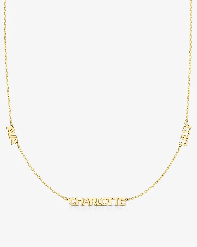 Huge Savings On Timeless Jewelry Collections Personalized Multi-Name Necklace