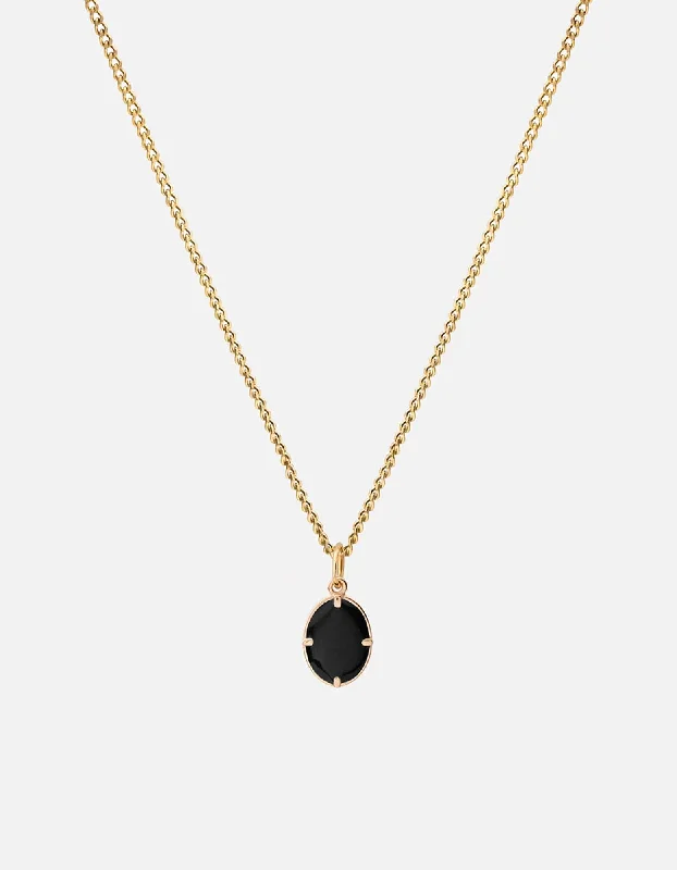 Last Chance To Grab Your Favorite Jewelry At A Discount Portal Necklace, Gold/Black