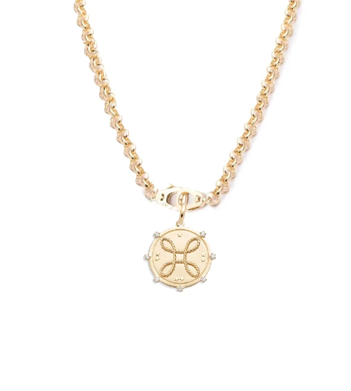 Special Jewelry Deals – Upgrade Your Collection True Love : Pave Diamond Heavy Belcher Sister Hook Necklace Special Jewelry Deals – Upgrade Your Collection True Love : Pave Diamond Heavy Belcher Sister Hook Necklace