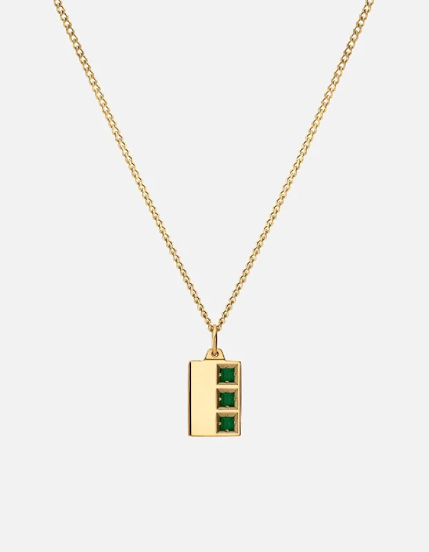 Elegant Jewelry, Exclusive Prices – Shop Now Virgil Agate Necklace, Gold Vermeil
