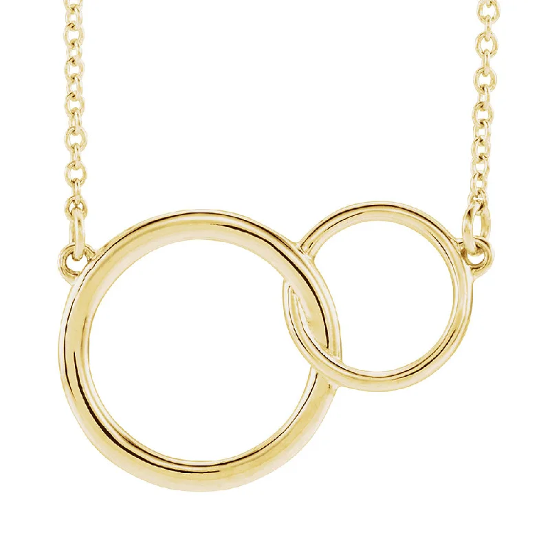 Special Jewelry Deals – Upgrade Your Collection You + Me Plain Necklace in Yellow Gold Special Jewelry Deals – Upgrade Your Collection You + Me Plain Necklace in Yellow Gold