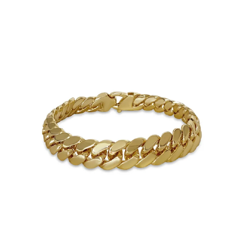 Handcrafted Beauty At Affordable Prices Chunky Cuban 18K Gold Plated Necklace