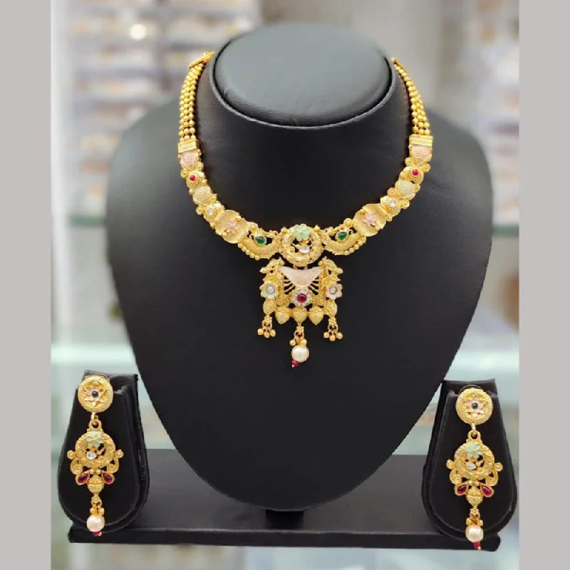 Holiday Jewelry Sale – Perfect Gifts At Great Prices Anjali Jewellery Gold Plated Pota Stone Meenakari Necklace Set Holiday Jewelry Sale – Perfect Gifts At Great Prices Anjali Jewellery Gold Plated Pota Stone Meenakari Necklace Set