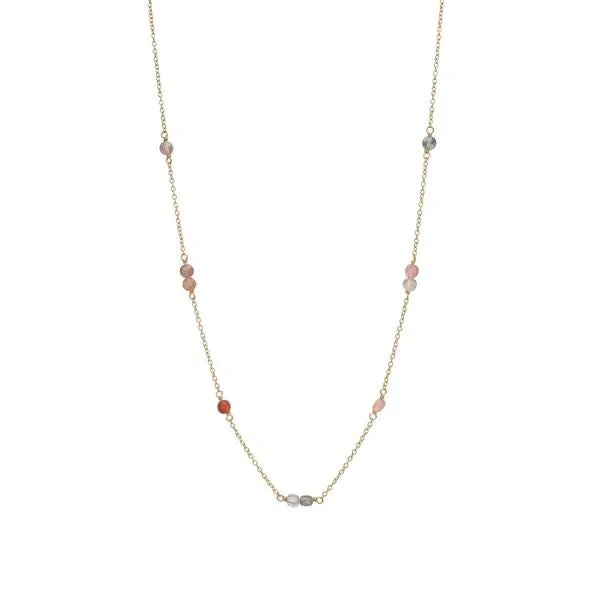 Affordable Luxury Jewelry – Style At A Great Price Pink 18K Gold Plated Necklace w. Spinel Affordable Luxury Jewelry – Style At A Great Price Pink 18K Gold Plated Necklace w. Spinel