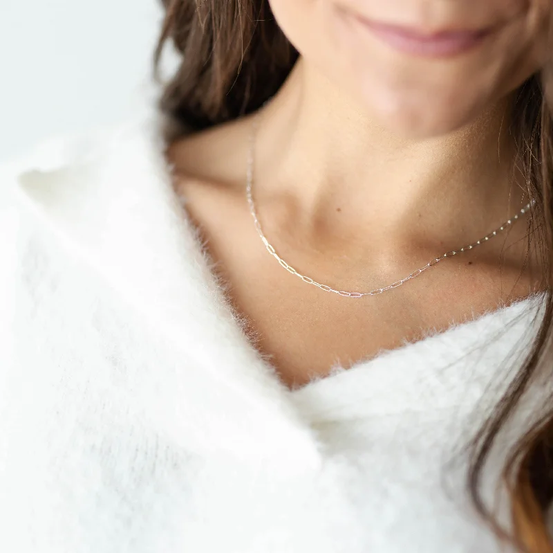 Holiday Jewelry Sale – Perfect Gifts At The Best Prices Classic Cable Chain Necklace: Silver Holiday Jewelry Sale – Perfect Gifts At The Best Prices Classic Cable Chain Necklace: Silver