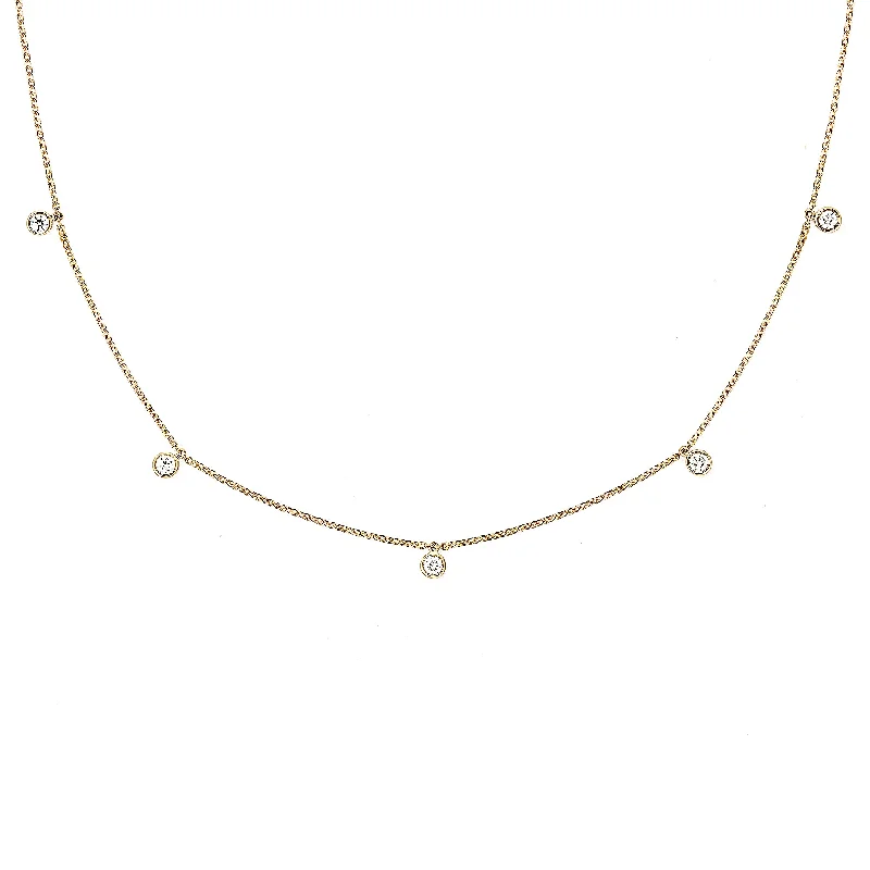Best Jewelry Deals – Shop Premium Pieces At Great Prices Mini Choker Bezel 18K Gold Necklace w. Diamonds Best Jewelry Deals – Shop Premium Pieces At Great Prices Mini Choker Bezel 18K Gold Necklace w. Diamonds