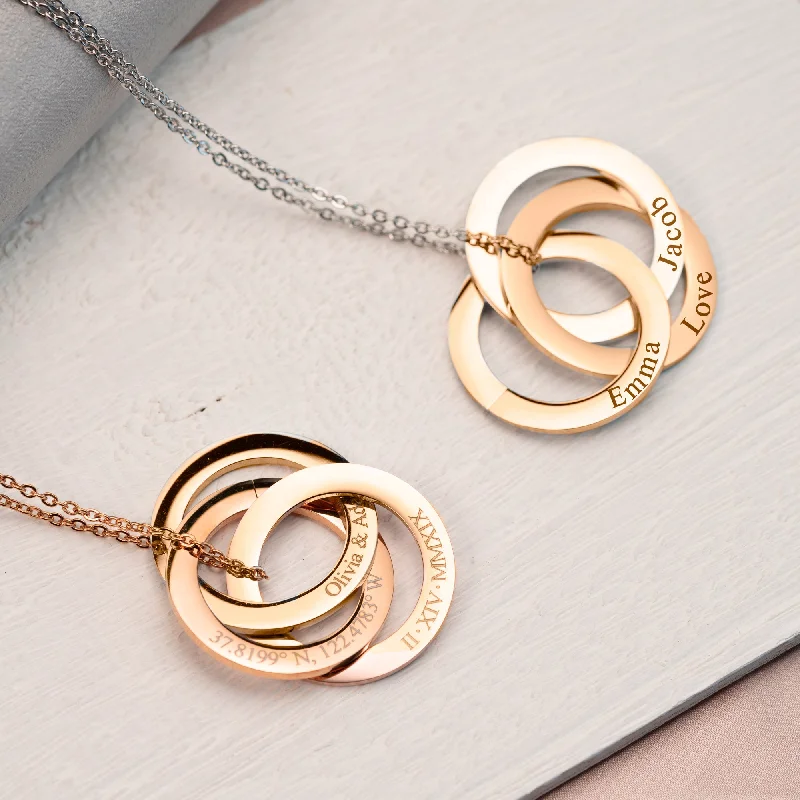 Bestselling Jewelry At Special Promotional Rates Eternity Circle Name Necklace