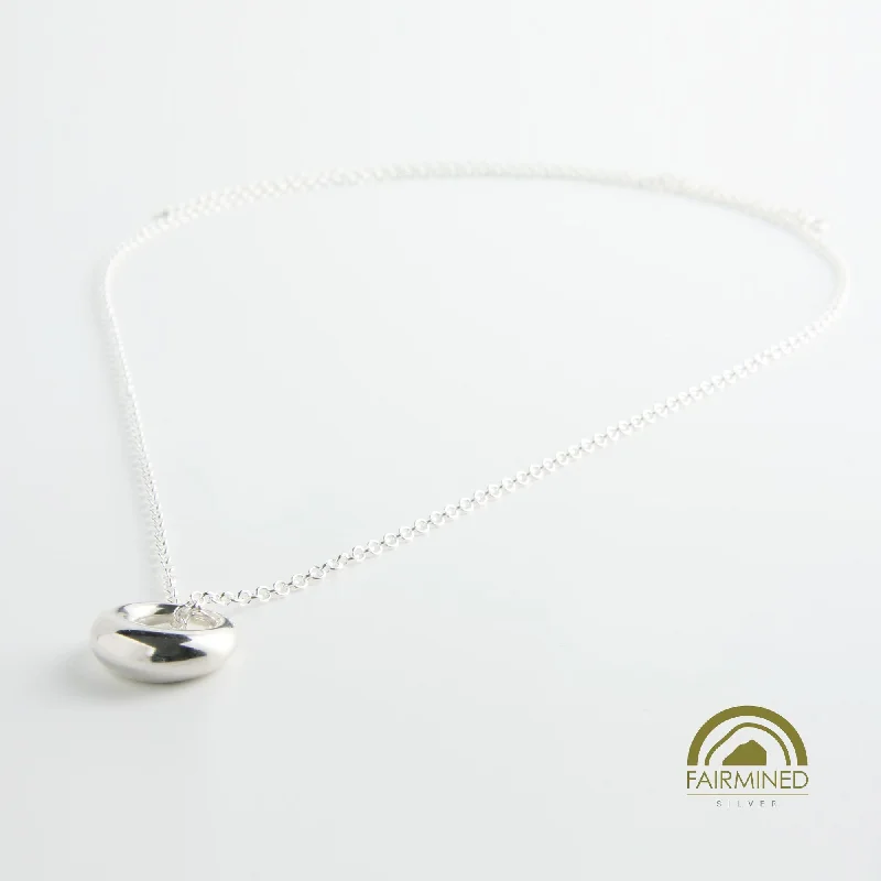 Chic And Stylish Jewelry At Exclusive Prices Minrl | Aura Large Charm Silver Pendant Chic And Stylish Jewelry At Exclusive Prices Minrl | Aura Large Charm Silver Pendant