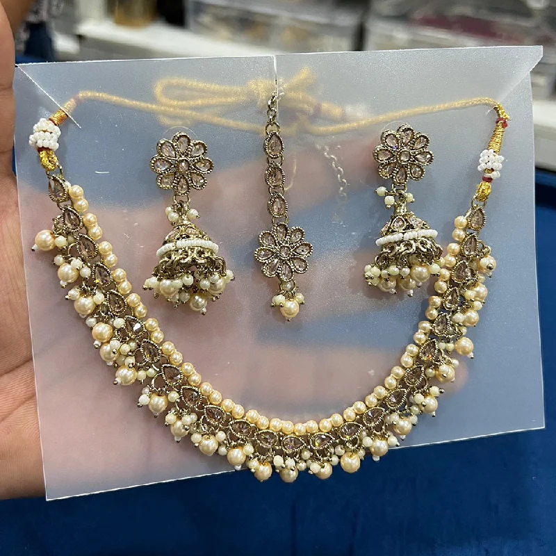 Personalized Jewelry Sale – Meaningful Gifts At Great Prices Hira Collections Gold Plated Crystal Stone And Pearl Necklace Set Personalized Jewelry Sale – Meaningful Gifts At Great Prices Hira Collections Gold Plated Crystal Stone And Pearl Necklace Set