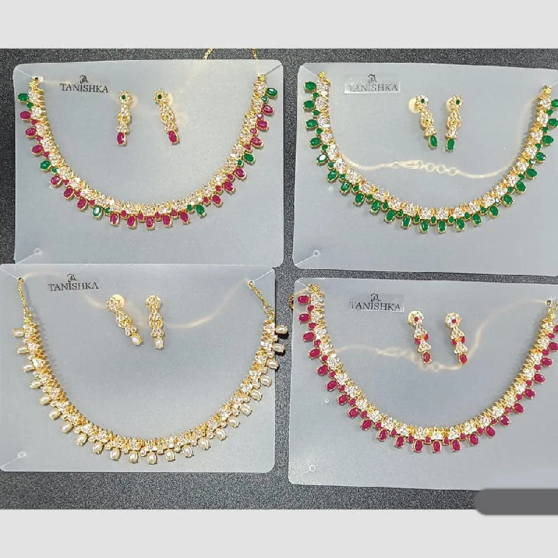 Special Sale On Handcrafted Jewelry – Shop Today Rani Sati Jewels Gold Plated Austrian Stone Necklace Set Special Sale On Handcrafted Jewelry – Shop Today Rani Sati Jewels Gold Plated Austrian Stone Necklace Set