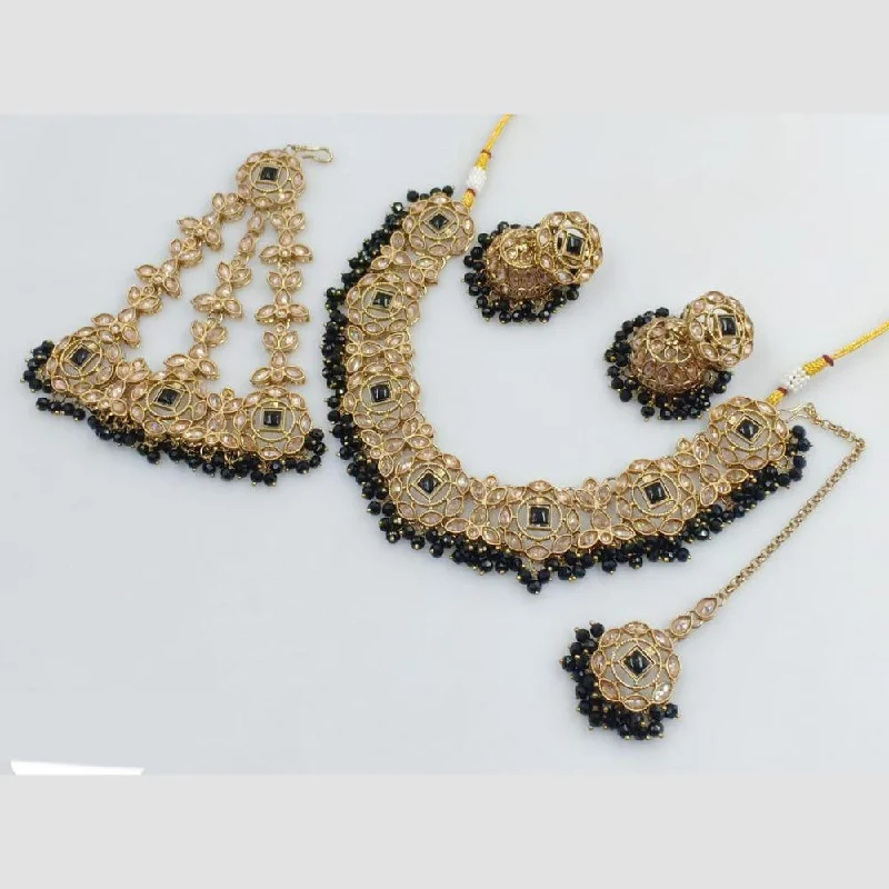 Handcrafted Jewelry Sale – Unique Designs At Low Prices Rani Sati Jewels Gold Plated Crystal Stone And Pearl Necklace Set Handcrafted Jewelry Sale – Unique Designs At Low Prices Rani Sati Jewels Gold Plated Crystal Stone And Pearl Necklace Set
