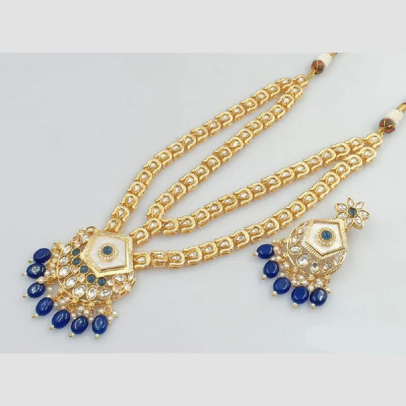 Shop Dazzling Jewelry At The Best Prices Rani Sati Jewels Gold Plated Kundan Stone And Pearl Long Necklace Set Shop Dazzling Jewelry At The Best Prices Rani Sati Jewels Gold Plated Kundan Stone And Pearl Long Necklace Set