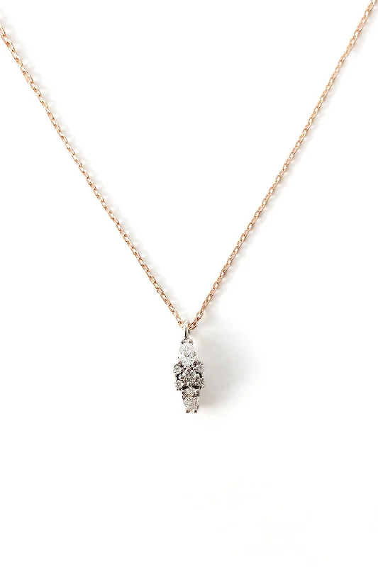 Get The Best Deals On Timeless Jewelry Pieces Drop 18K Gold Necklace w. Diamonds