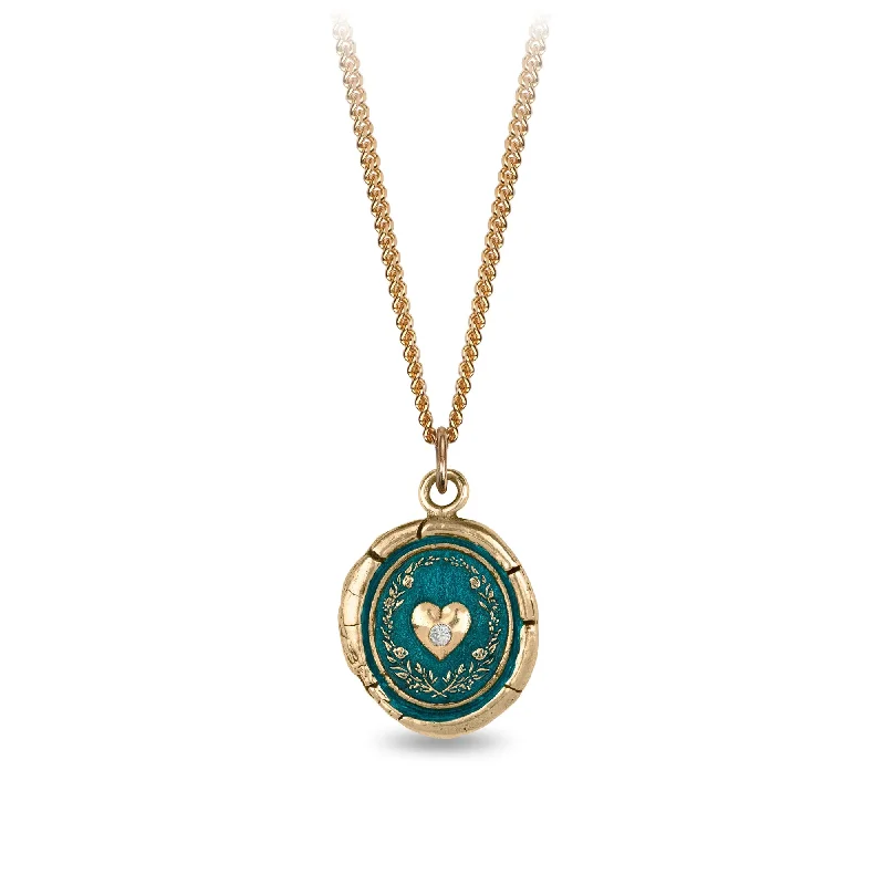 Shop Dazzling Jewelry At The Best Prices Self-Love 14K Gold Diamond Set Signature Talisman - True Colors Shop Dazzling Jewelry At The Best Prices Self-Love 14K Gold Diamond Set Signature Talisman - True Colors