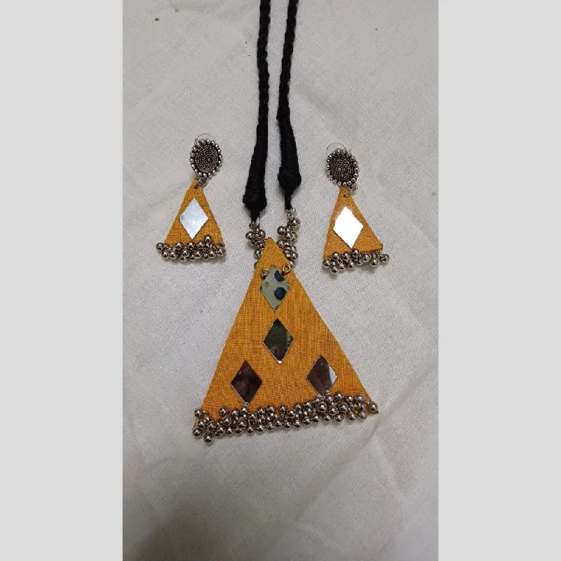 Discounted Luxury Jewelry – Shine Without The Splurge Shrijicreation Oxidised Plated Handmade Ghungroo Mirror Necklace Set Discounted Luxury Jewelry – Shine Without The Splurge Shrijicreation Oxidised Plated Handmade Ghungroo Mirror Necklace Set