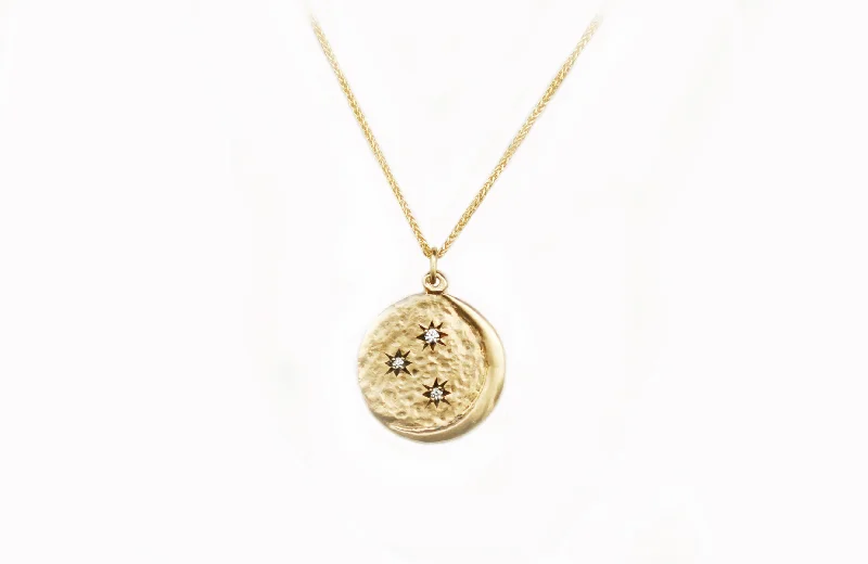 Affordable Glamour – Premium Jewelry For Less Three Stars Medallion