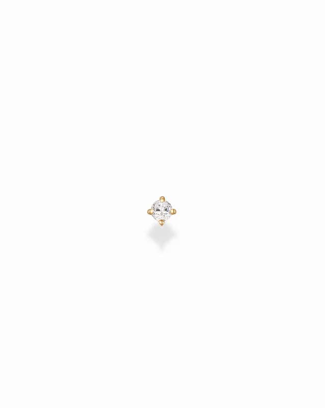 Affordable Glamour – Premium Jewelry For Less 14k Mini Diamond Stud