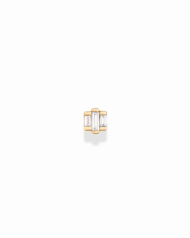 Gorgeous Jewelry, Limited-Time Savings 14k Three's Company Stud