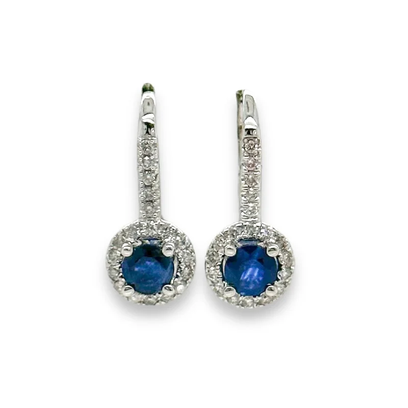 Unmissable Jewelry Sale – Shop Before It's Too Late 14K W Gold 0.25cttw H/SI2 Diamond and 0.65cttw Sapphire Earrings Unmissable Jewelry Sale – Shop Before It's Too Late 14K W Gold 0.25cttw H/SI2 Diamond and 0.65cttw Sapphire Earrings