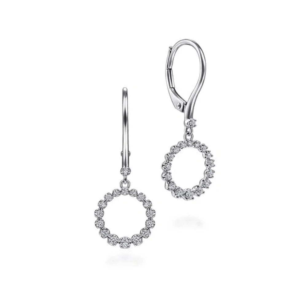 Elegant Necklaces And Bracelets At Limited-Time Offers 14K W Gold 0.28ctw Lever back Circle Diamond Earrings Elegant Necklaces And Bracelets At Limited-Time Offers 14K W Gold 0.28ctw Lever back Circle Diamond Earrings