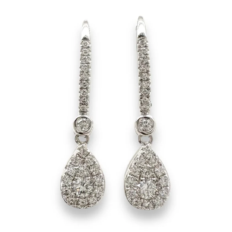 Unlock Unbeatable Jewelry Deals Before They’Re Gone 14K W Gold 0.54ctw Diamond Drop Earrings Unlock Unbeatable Jewelry Deals Before They’Re Gone 14K W Gold 0.54ctw Diamond Drop Earrings