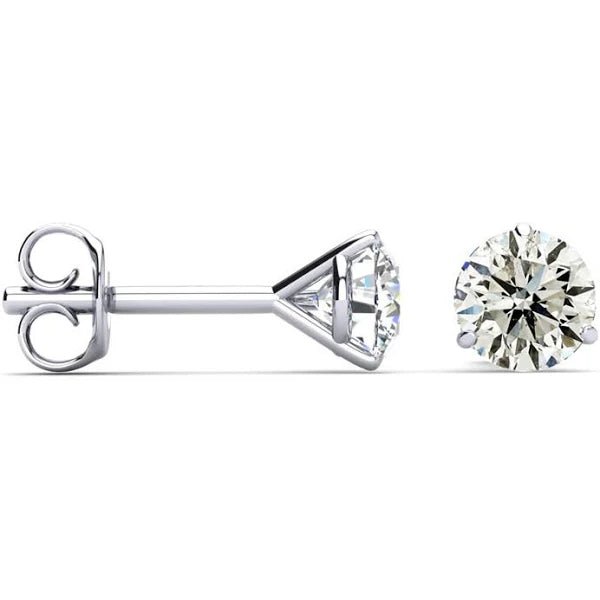 Upgrade Your Jewelry Collection For Less 14K W Gold 1.50ctw D-E/VVS2 Lab-Created Diamond Earrings Upgrade Your Jewelry Collection For Less 14K W Gold 1.50ctw D-E/VVS2 Lab-Created Diamond Earrings