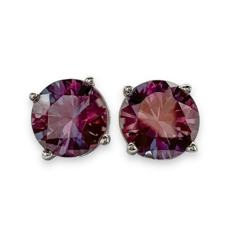 High-End Jewelry, Now More Affordable Than Ever 14K W Gold 2ct 6mm Lab-Created Alexandrite Earrings High-End Jewelry, Now More Affordable Than Ever 14K W Gold 2ct 6mm Lab-Created Alexandrite Earrings