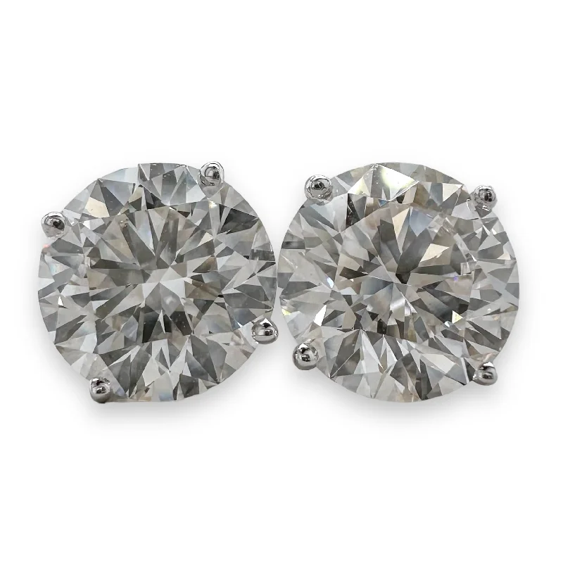 Luxury Handcrafted Jewelry For Elegant Looks 14K W Gold 4.02ctw G-H/VS1 Lab-Created Diamond Earrings Luxury Handcrafted Jewelry For Elegant Looks 14K W Gold 4.02ctw G-H/VS1 Lab-Created Diamond Earrings