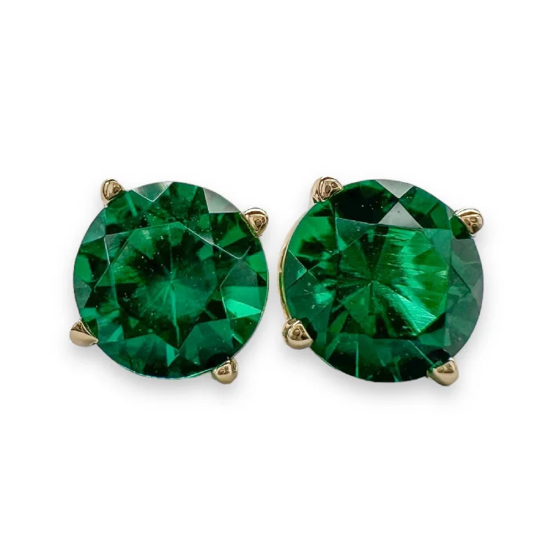 Jewelry Sale Alert – Shop Timeless Elegance Today 14K Y Gold 1.38cttw 6mm Lab-Created Emerald Earrings Jewelry Sale Alert – Shop Timeless Elegance Today 14K Y Gold 1.38cttw 6mm Lab-Created Emerald Earrings