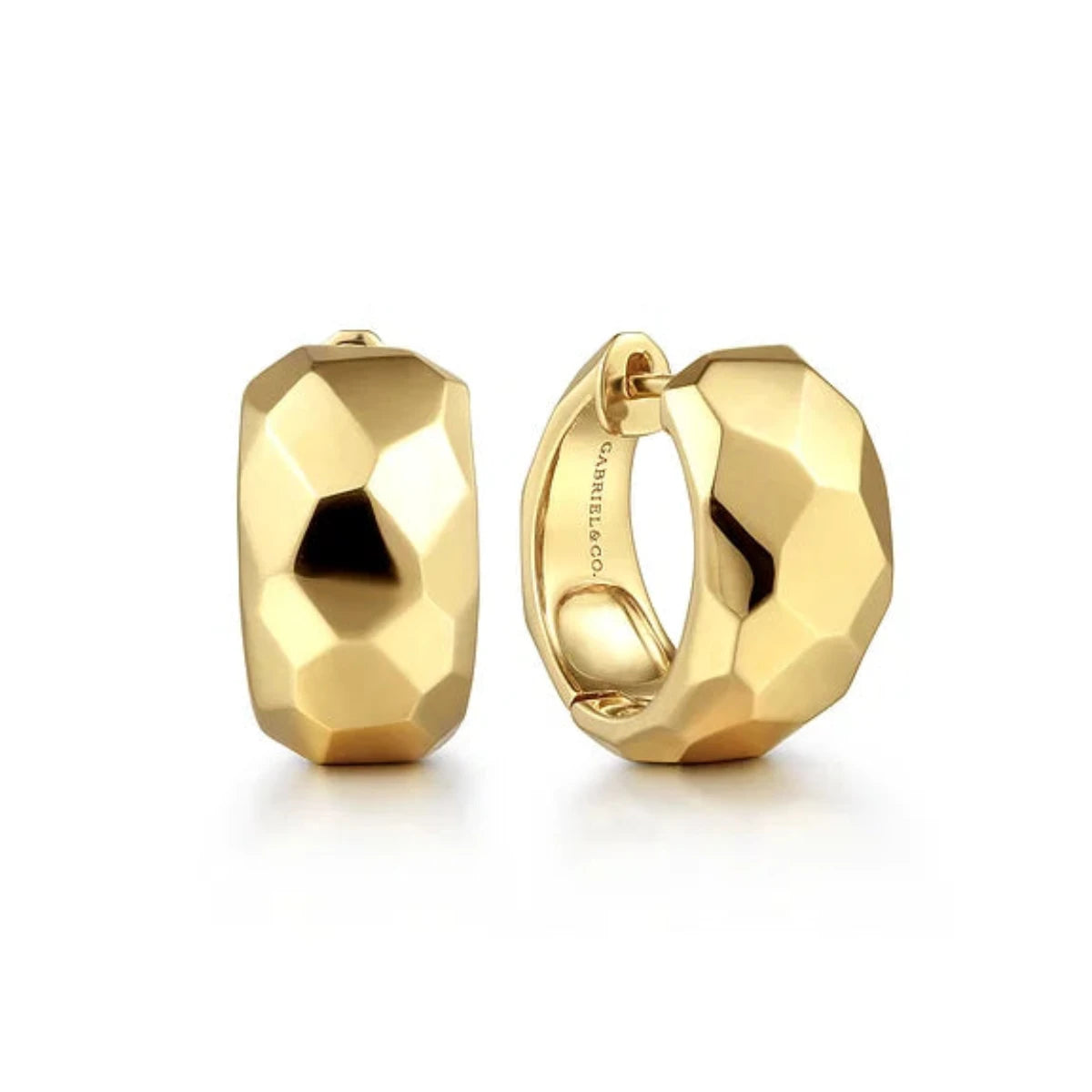 Bold And Beautiful Jewelry Now At Irresistible Prices 14K Y Gold 15mm Textured Hoop Earrings Bold And Beautiful Jewelry Now At Irresistible Prices 14K Y Gold 15mm Textured Hoop Earrings