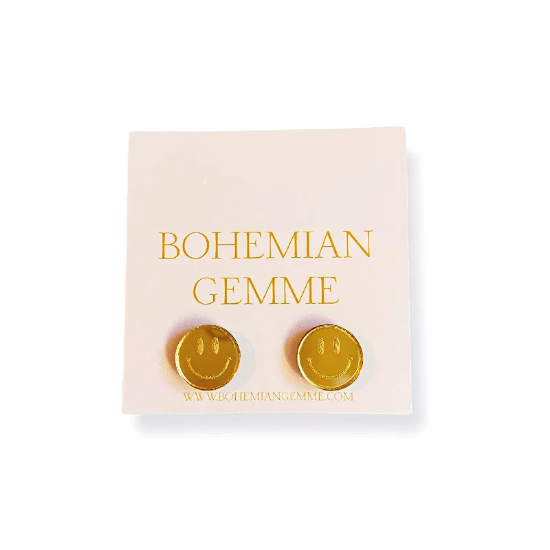 Gorgeous Jewelry, Limited-Time Savings Becca Golden Happy Studs