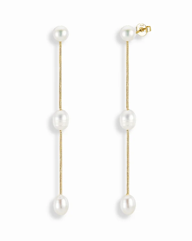 Affordable Luxury Jewelry For Every Occasion Carrie Pearl Drop Earrings