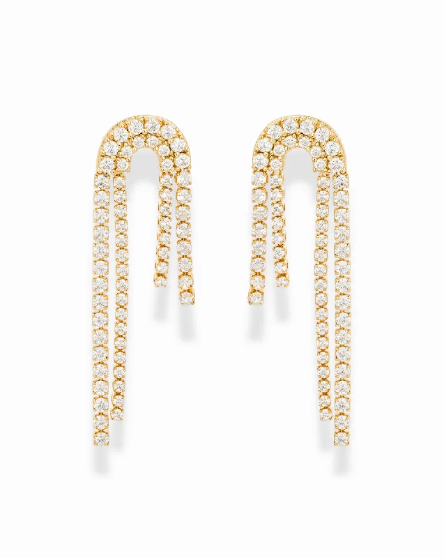 Affordable Luxury Jewelry – Style At A Great Price Khloe Arch Statement Earrings