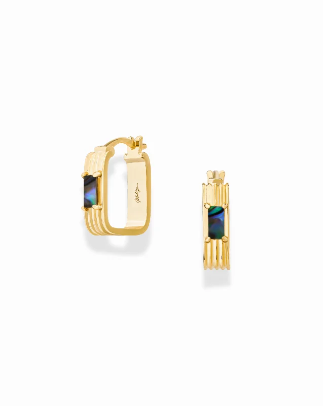 Personalized Jewelry Sale – Unique Gifts At Low Prices Vallery Abalone Hoops