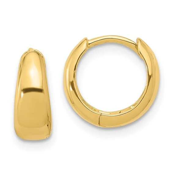 Seasonal Jewelry Sale – Upgrade Your Collection YGP Sterling 12x5mm Huggie Hoop Earrings Seasonal Jewelry Sale – Upgrade Your Collection YGP Sterling 12x5mm Huggie Hoop Earrings
