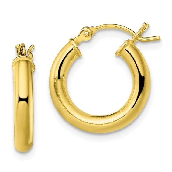 Shop Elegant Jewelry At Unbeatable Prices YGP Sterling 3X16mm Shiny Hoop Earrings