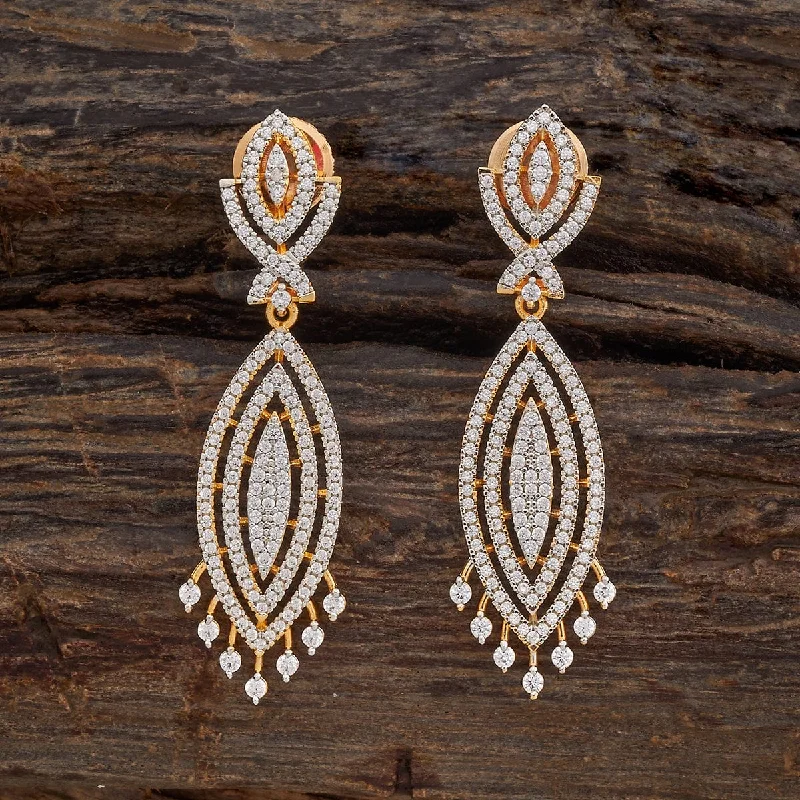 Delicate Crystal Jewelry For Sophisticated Charm Zircon Earring 180333